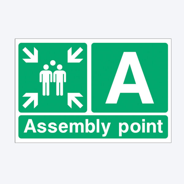 Fire Assembly Point A Sign