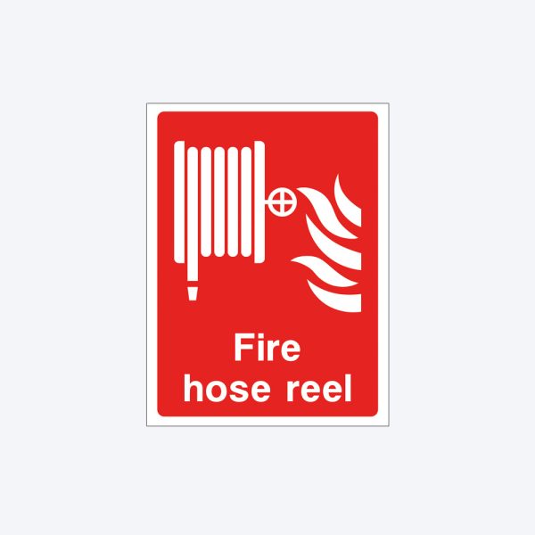 Fire Equipment Emergency Fire Hose Sign - 300mm x 400mm