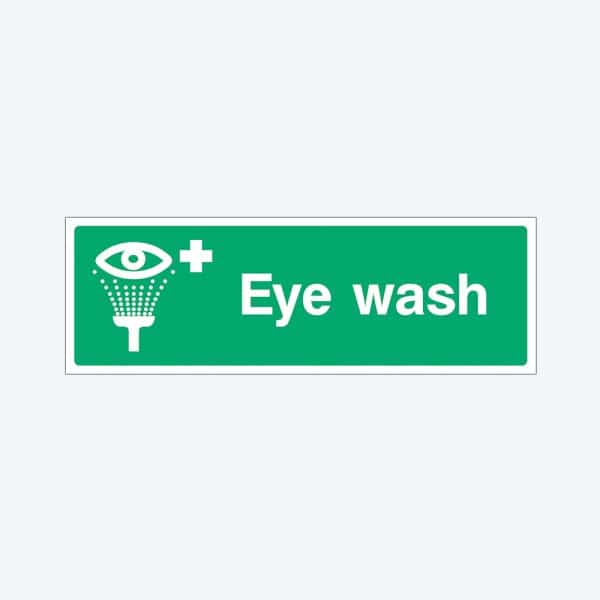 First Aid Eye Wash Sign