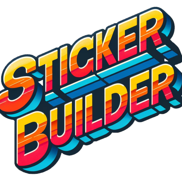 Sticker Builder Vinyl